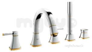Grohe Spa Range -  Grohe Grandera 2hdl Trimset Bath 5-h 19919ig0