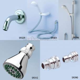 Armitage Shanks Commercial Brassware -  Armitage Shanks Anti Scale Shr Hd Chrome Swivel S9312aa