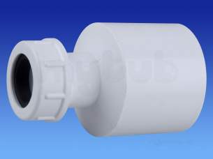 Osma Above Ground Drainage -  Osma 1o149w White 19mm Tundish 1o149 W