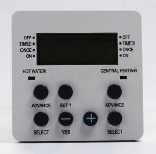 Worcester Oil Boilers -  7716192033 Grey Twin Channel Digital Programmer