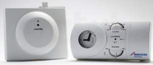 Worcester Domestic Gas Boilers -  7716192037 White Mt10rf Mechanical Radio Frequency Controlled Thermostat