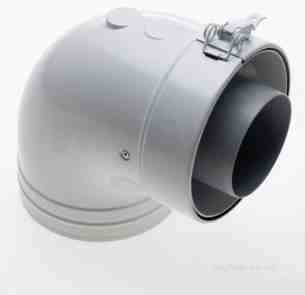 Boulter Buderus Gas Boilers -  Buderus Gb162 87-90 Deg Flue Bend