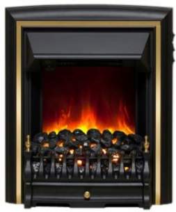 Be Modern Fires Gas and Electric -  Bemod Comet Eco Elec Fire Blk C/w S/f