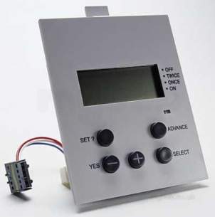 Worcester Domestic Gas Boilers -  7716192028 Grey Single Convector Digital Programmer
