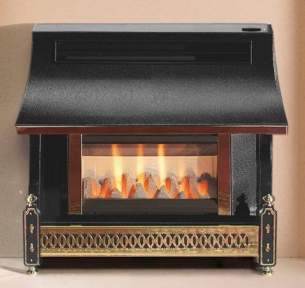 Robinson Willey Gas Fires and Wall Heaters -  Rob Willey Sahara Rs Pewter Ng A97031