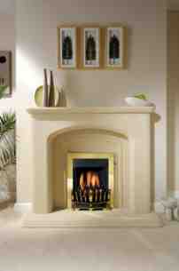 Robinson Willey Gas Fires and Wall Heaters -  Rw Supereco Manual Contemporary Brass Ng