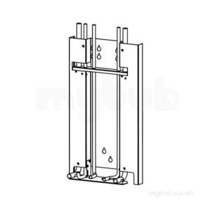 Ideal Logic Logic Plus Flues and Accessories -  Ideal 204872 Na Logic Stand Off Kit With Flueing