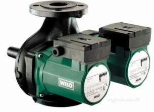 Wilo Light Commercial and Bronze Pumps -  Wilo Top Sd32/7 1ph Twin Head Pump Flanged