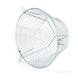 Tower Flue Sundries -  S/s He Circ Flue Term Guard 280 X 165mm K3