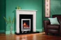 Be Modern Fire Surrounds -  Be Modern 42 Inch Wykeham Mantel White