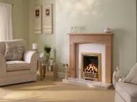 Be Modern Fire Surrounds -  46 Inch Tudor Mantel Natural Oak