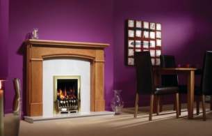 Be Modern Fire Surrounds -  51 Inch Hampshire Mantel Medium Oak