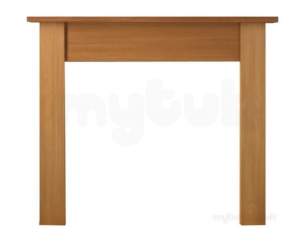 Valor Electric Fires -  Valor Adella Mantel Oak Finish 0507021