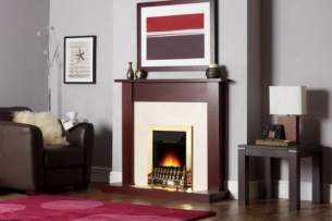 Valor Electric Fires -  Valor Adella Mantel Mahogany Finish