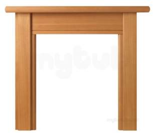 Valor Electric Fires -  Valor Clarissa Mantel Oak Finish