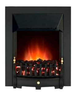Valor Electric Fires -  Valor Blenheim Longlite Led Black Elec