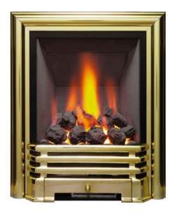 Be Modern Gas Fires -  Be-modern Savannah Dlxe 180mm Coal Brass