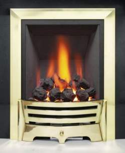 Be Modern Gas Fires -  Be-modern Mayfair 180mm Dlxe Coal Brass