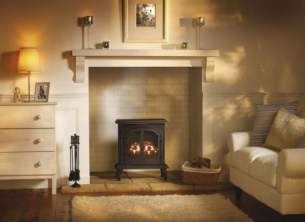 Broseley Multi Fuel Stoves -  Lincoln Balance Flue Gas Stove G-lin/bf