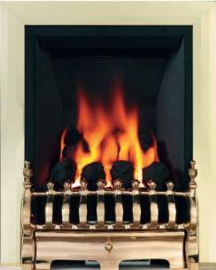 Be Modern Fires Gas and Electric -  Bm Classic Gas Fire 120mm-brass 8117