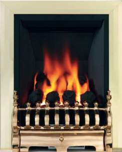 Be Modern Fires Gas and Electric -  Bm Classic Gas Fire 180mm-brass 9555
