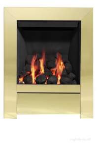 Be Modern Fires Gas and Electric -  Bm Sensation Gas Fire 180mm-brass