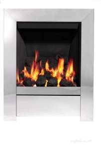 Be Modern Fires Gas and Electric -  Bm Sensation Gas Fire 180mm-chrome