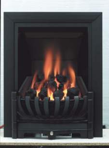 Be Modern Fires Gas and Electric -  Bm Avantgarde Gas Fire 120mm-black