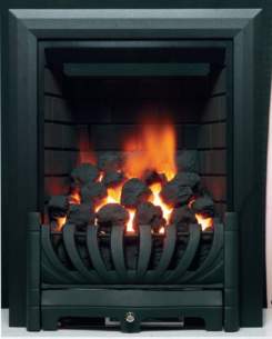 Be Modern Fires Gas and Electric -  Bm Avantgarde Gas Fire 180mm-black