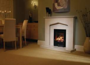Be Modern Marble Stone Surrounds -  Bm 46 Inch Shelby-pearl Stone 75mm