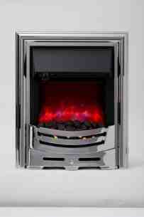 Be Modern Fires Gas and Electric -  Bm Signum Led Electric Fire Chrome/coal