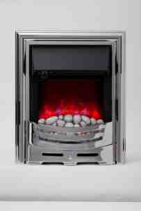 Be Modern Fires Gas and Electric -  Bm Signum Led Electric Fire Chrome/peble