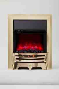 Be Modern Fires Gas and Electric -  Bm Mayfair Led Electric Fire Brass