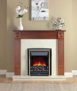 Be Modern Fires Gas and Electric -  Bm Aspen Elec Fire Chrome No Spacer