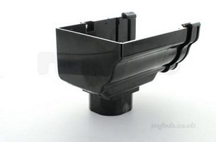 Marley Rainwater -  New Classic Stopend Outlet Left Hand Rco51-b