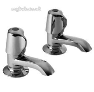 Pegler Quarter Turn Contract Brassware -  Pegler 2159qtsl F/restrictor Basin Tap Cp