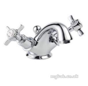 Pegler Luxury Bathroom Brassware -  Riveau 7565 Monobloc Basin Mixer Cp