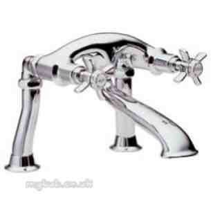 Pegler Luxury Bathroom Brassware -  Pegler Yorkshire Riveau 7557 Bath Filler Cp
