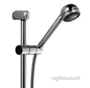 Pegler Luxury Bathroom Brassware -  Celeste 496cp Sr Shower Kit Chrome Plated 4d3005