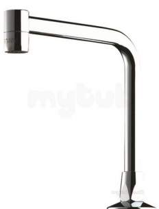 Delabie Brassware -  Delabie Deck Mounted Fixed Spout M1/2 Inch L150 H170 16 Fs 3lpm