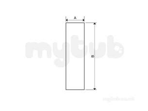 Wavin Inspection Chambers -  Wavin R-200 Ic Shaft 200 X 2m Bk 20ne002
