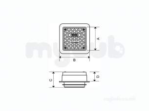 Wavin Inspection Chambers -  Wavin R-200 Ic Sq C And F 183 X 183 15kn Bk 20ne015