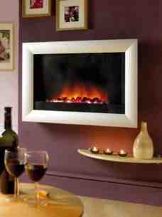 Flavel Electric Fires -  Flavel Inspire Plasma Electric Fire Chrm