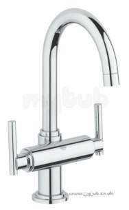 Grohe Tec Brassware -  Grohe Grohe Atrio Mono Lever Basin Mixer And Puw 21022000