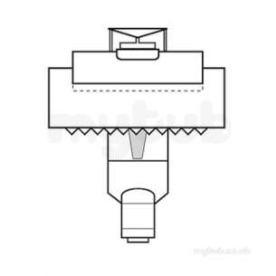 Baxi Domestic Flues and accessories -  Baxi M/fit Vert Ridge Tile Term-60/100