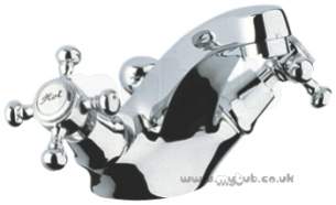 Grohe Tec Brassware -  Grohe Grohe Arabesk 21156 1/2 Inch Basin Mixer M/bl Puw Cp