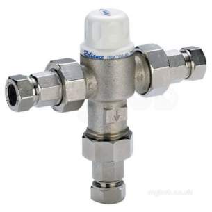 Rwc Water Mixing Products -  Rwc Heatguard 22mm 2 In 1 Tmv3 Heat 160 020
