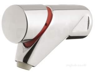 Rwc Water Mixing Products -  Rwc Timeflow 2010 Hot Basin Tap Push 200 061