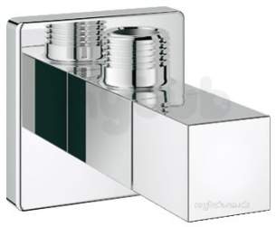 Grohe Tec Brassware -  Grohe 22013000 1/2 Inch Eurocube Angle Valve 22013000