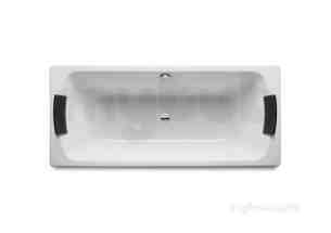 Roca Acrylic Baths -  Lun Plus No Tap Holes 1700 X 750mm Bath A/s White